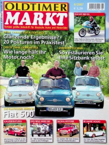 Oldtimer Markt 08/2007 Oldtimer Markt 08/2007